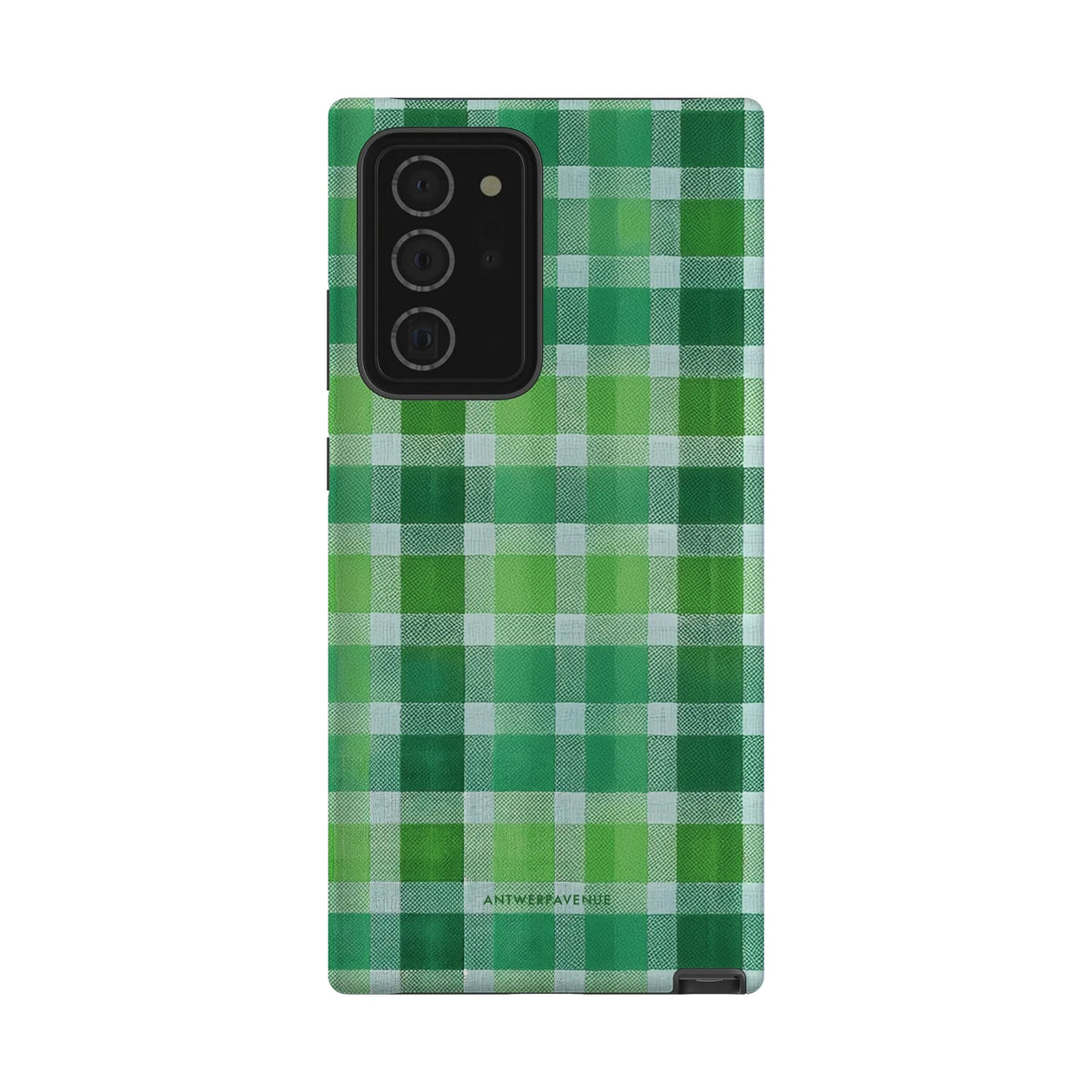 Green Plaid - Case - Galaxy Note 20 Ultra mockup