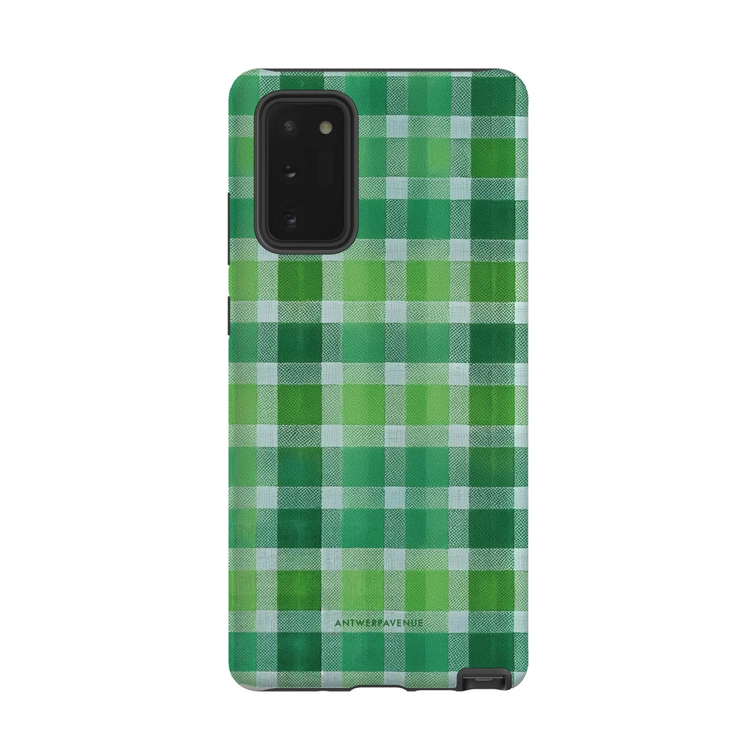 Green Plaid - Case - Galaxy Note 20 mockup