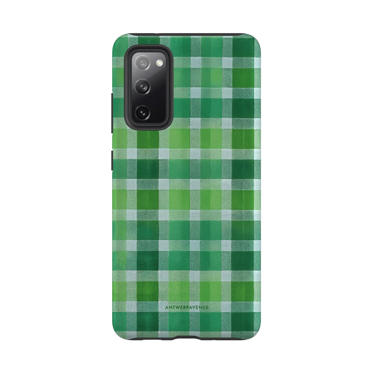 Green Plaid - Case - Galaxy S20 FE mockup