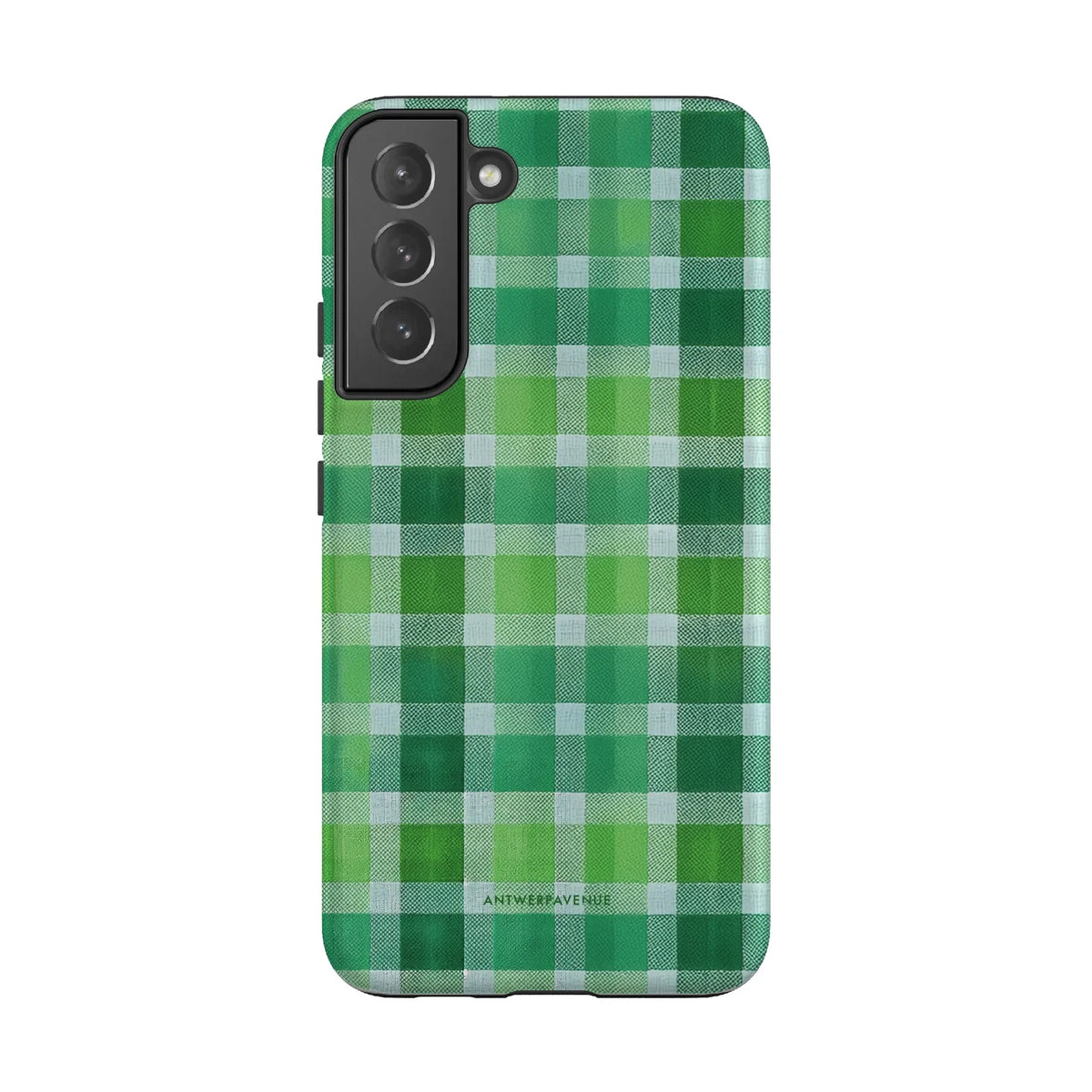 Green Plaid - Case - Galaxy S22 Plus mockup