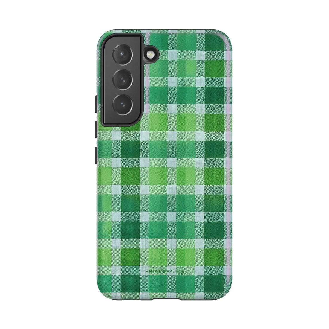 Green Plaid - Case - Galaxy S22 mockup