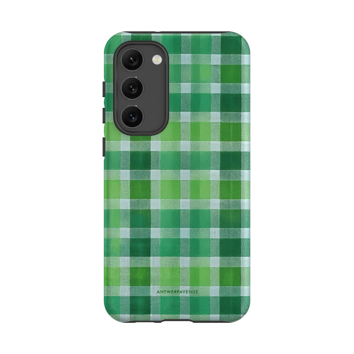 Green Plaid - Case - Galaxy S23 Plus mockup