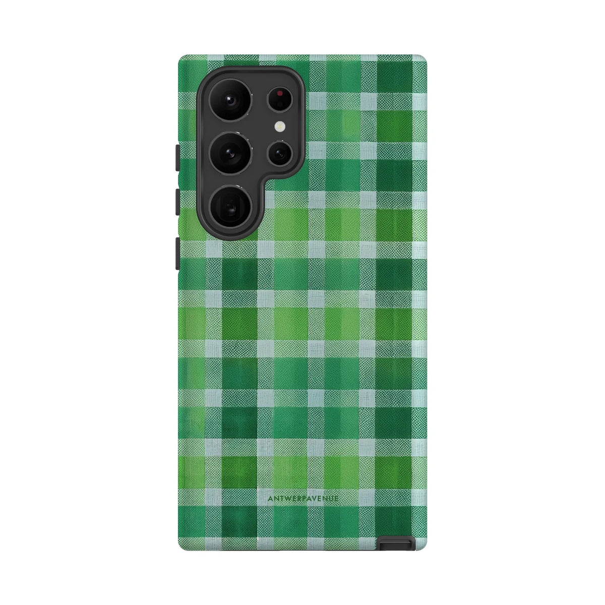 Green Plaid - Case - Galaxy S23 Ultra mockup