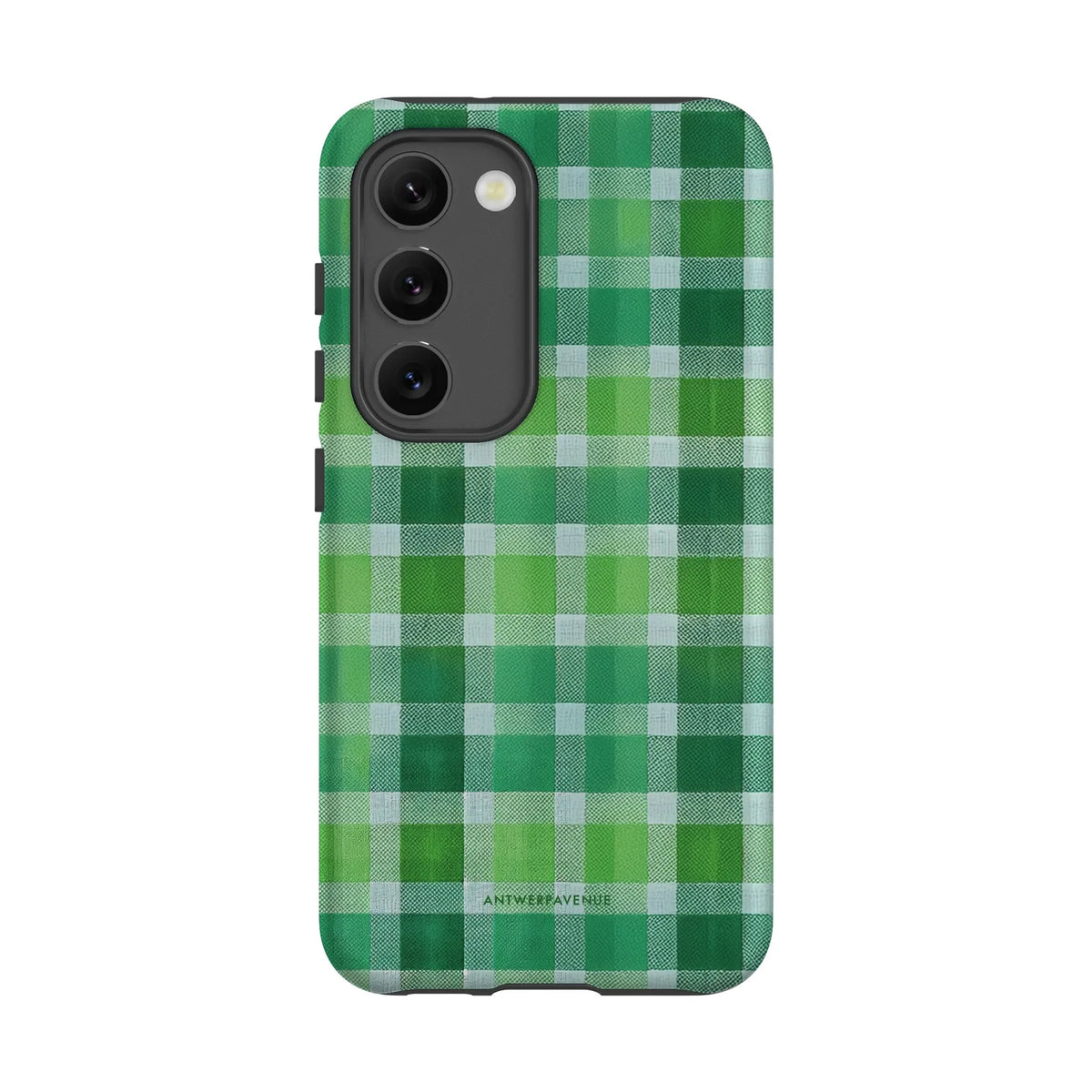 Green Plaid - Case - Galaxy S23 mockup