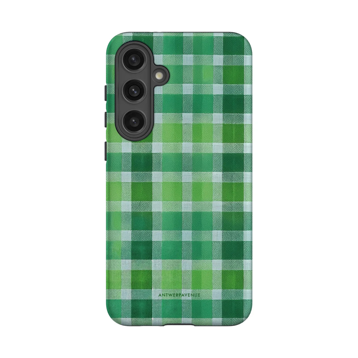 Green Plaid - Case - Galaxy S24 Plus mockup