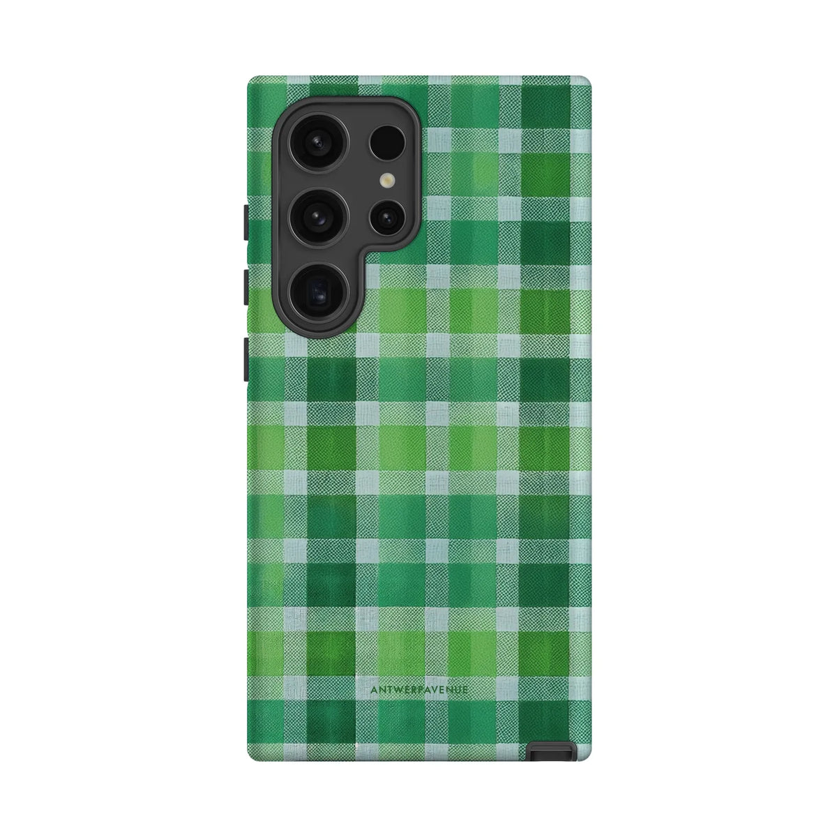Green Plaid - Case - Galaxy S24 Ultra mockup