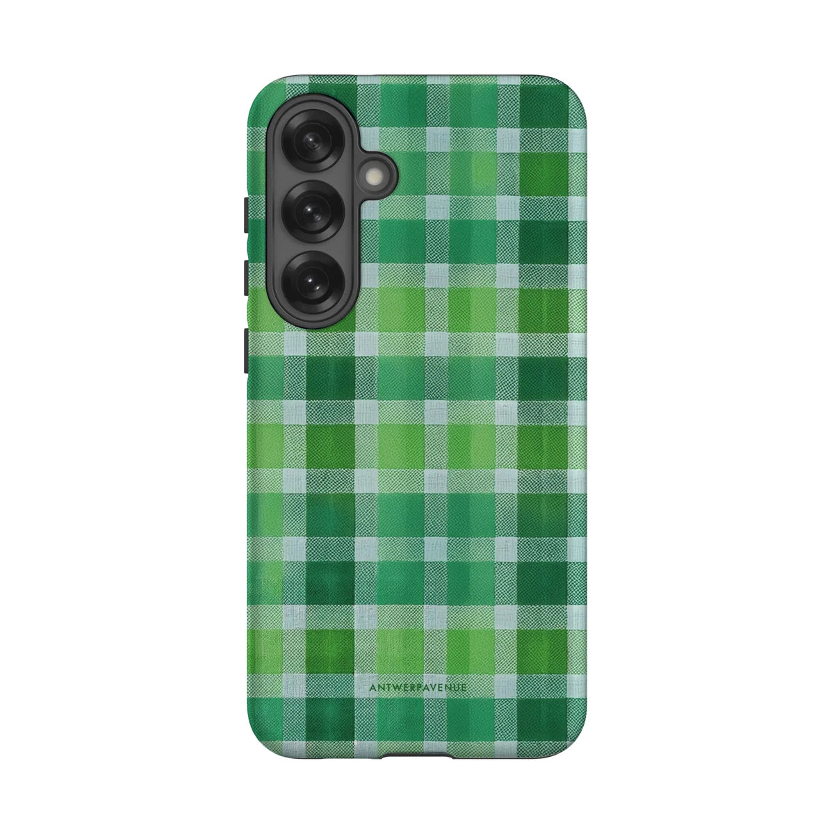 Green Plaid - Case - Galaxy S25 Plus mockup
