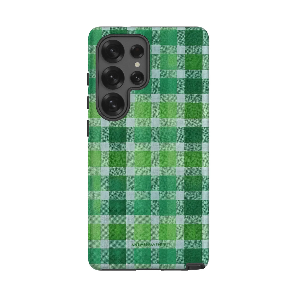 Green Plaid - Case - Galaxy S25 Ultra mockup
