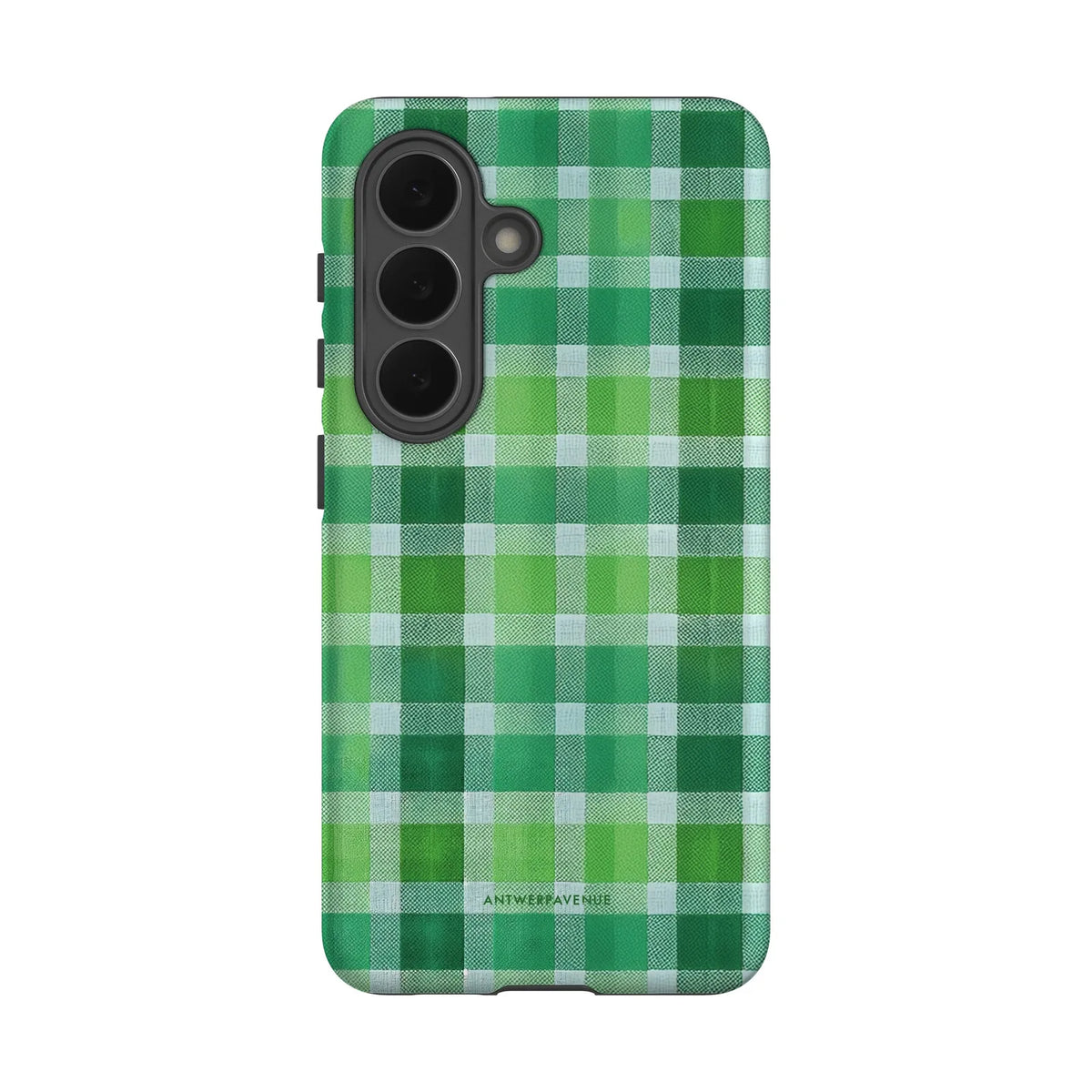 Green Plaid - Case - Galaxy S26 mockup