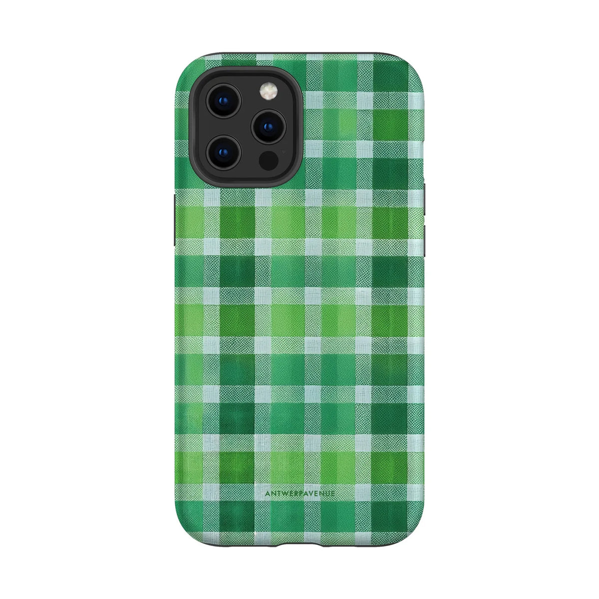 Green Plaid - Case - iPhone 12 Pro Max mockup