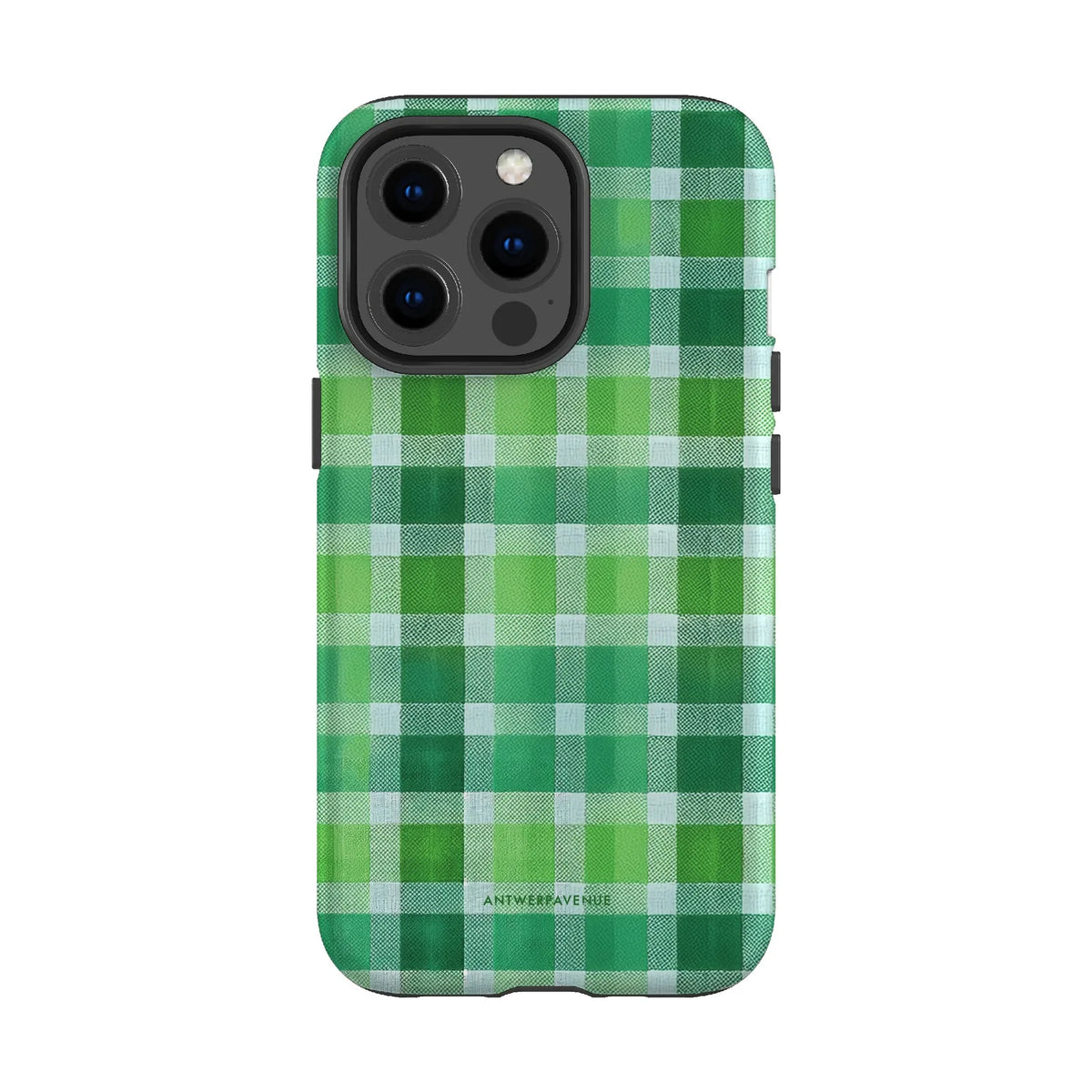 Green Plaid - Case - iPhone 13 Pro mockup