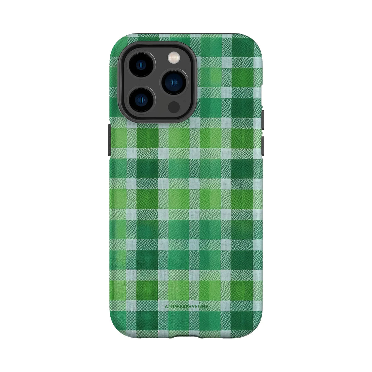 Green Plaid - Case - iPhone 14 Pro Max mockup