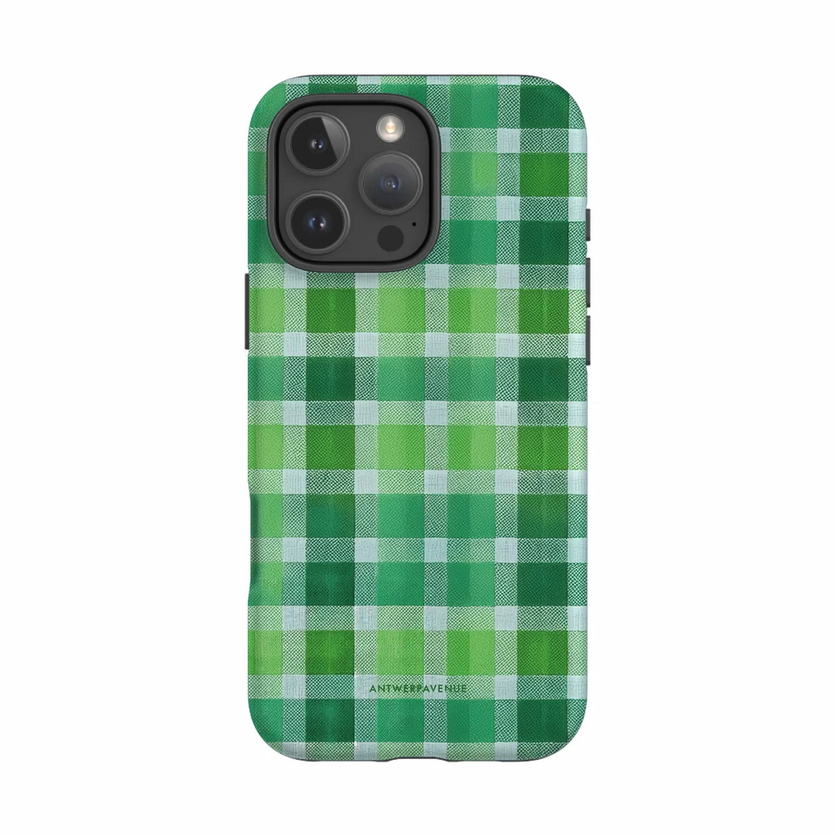 Green Plaid - Case - iPhone 16 Pro Max mockup