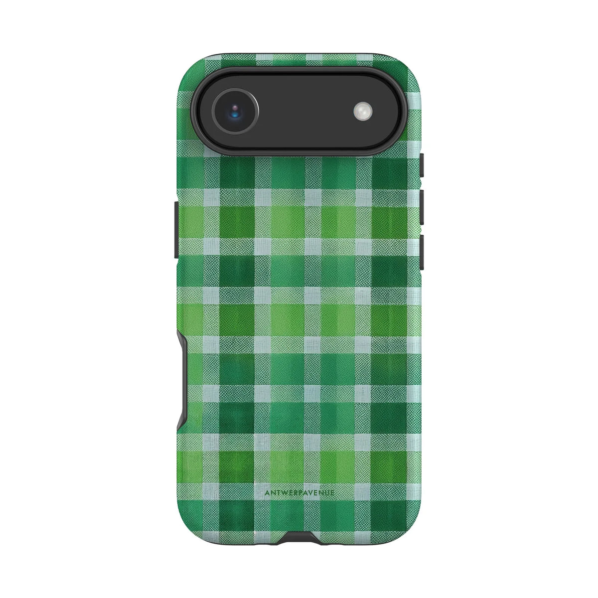 Green Plaid - Case - iPhone 17 Air mockup