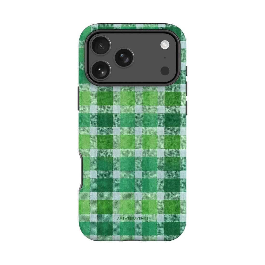 Green Plaid - Case - iPhone Pro mockup