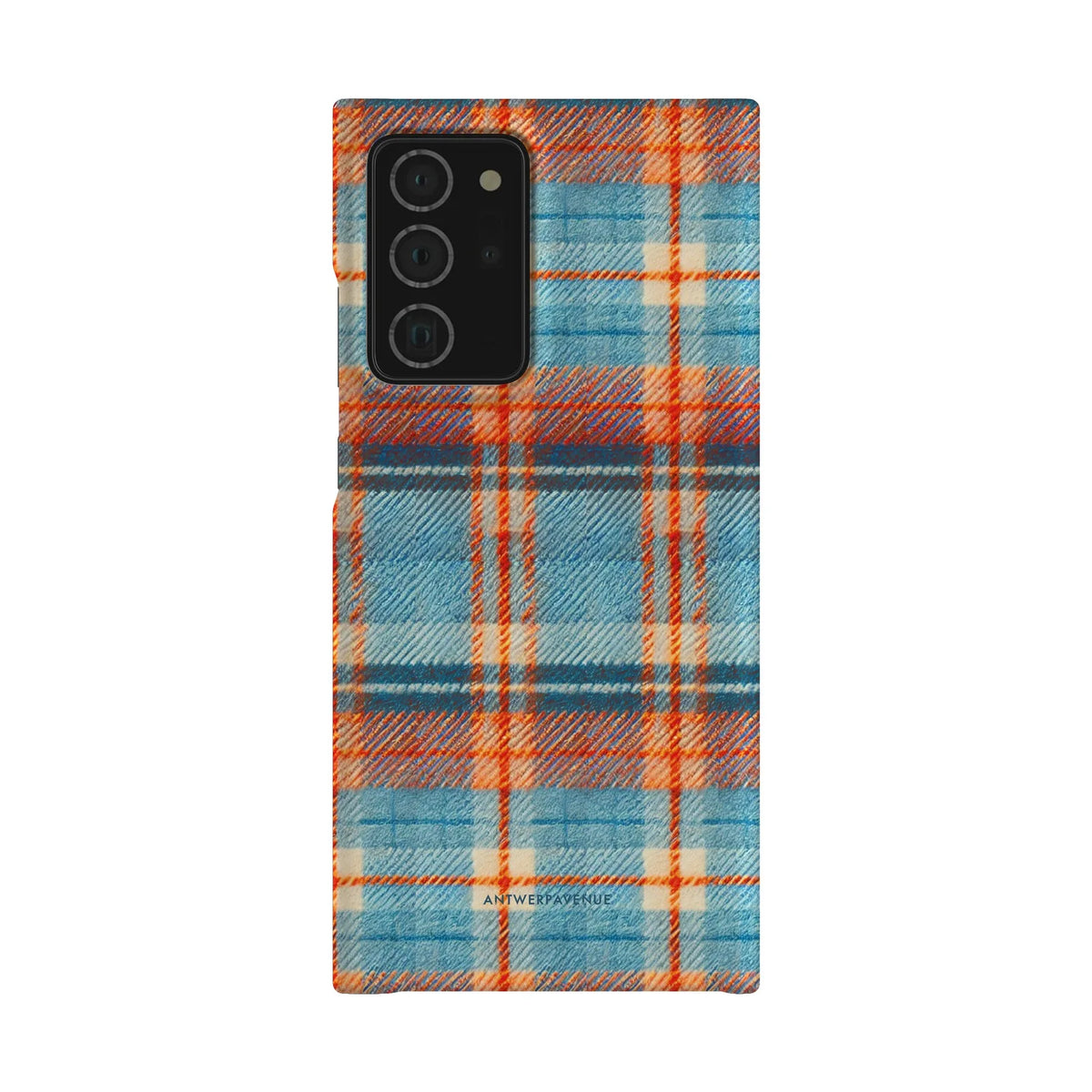 Teal Tartan - Case - Galaxy Note 20 Ultra Snap mockup