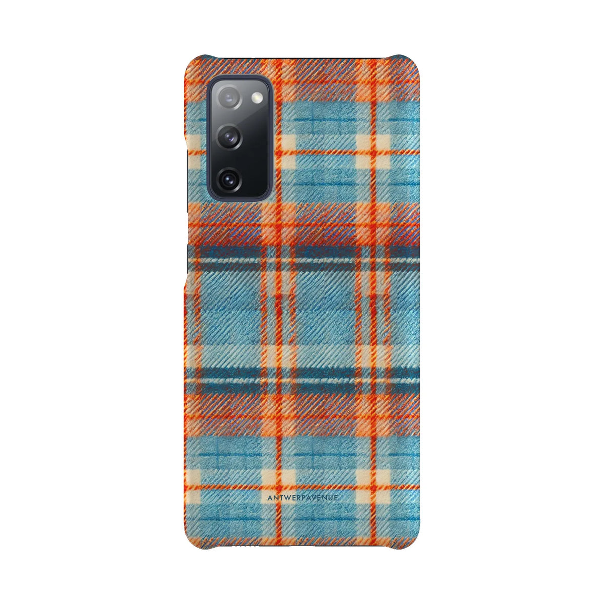 Teal Tartan - Case - Galaxy S20 FE Snap mockup