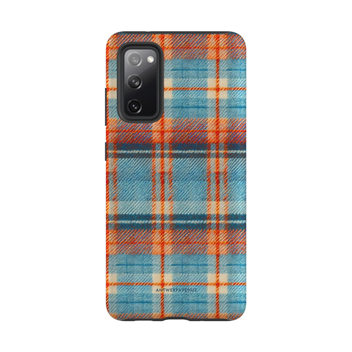 Teal Tartan - Case - Galaxy S20 FE mockup
