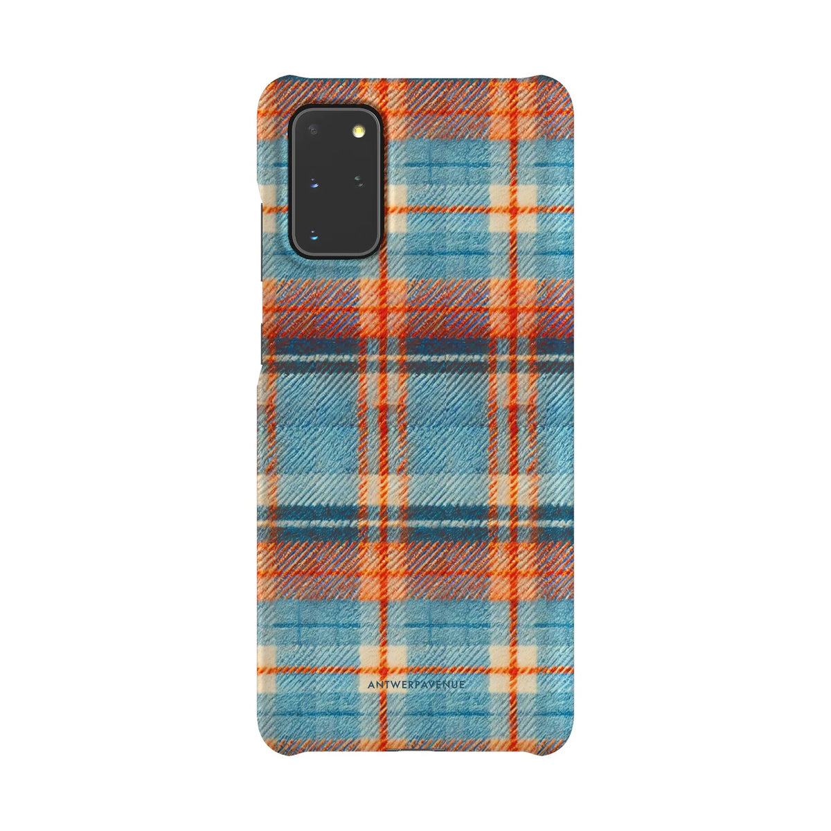 Teal Tartan - Case - Galaxy S20 Plus Snap mockup