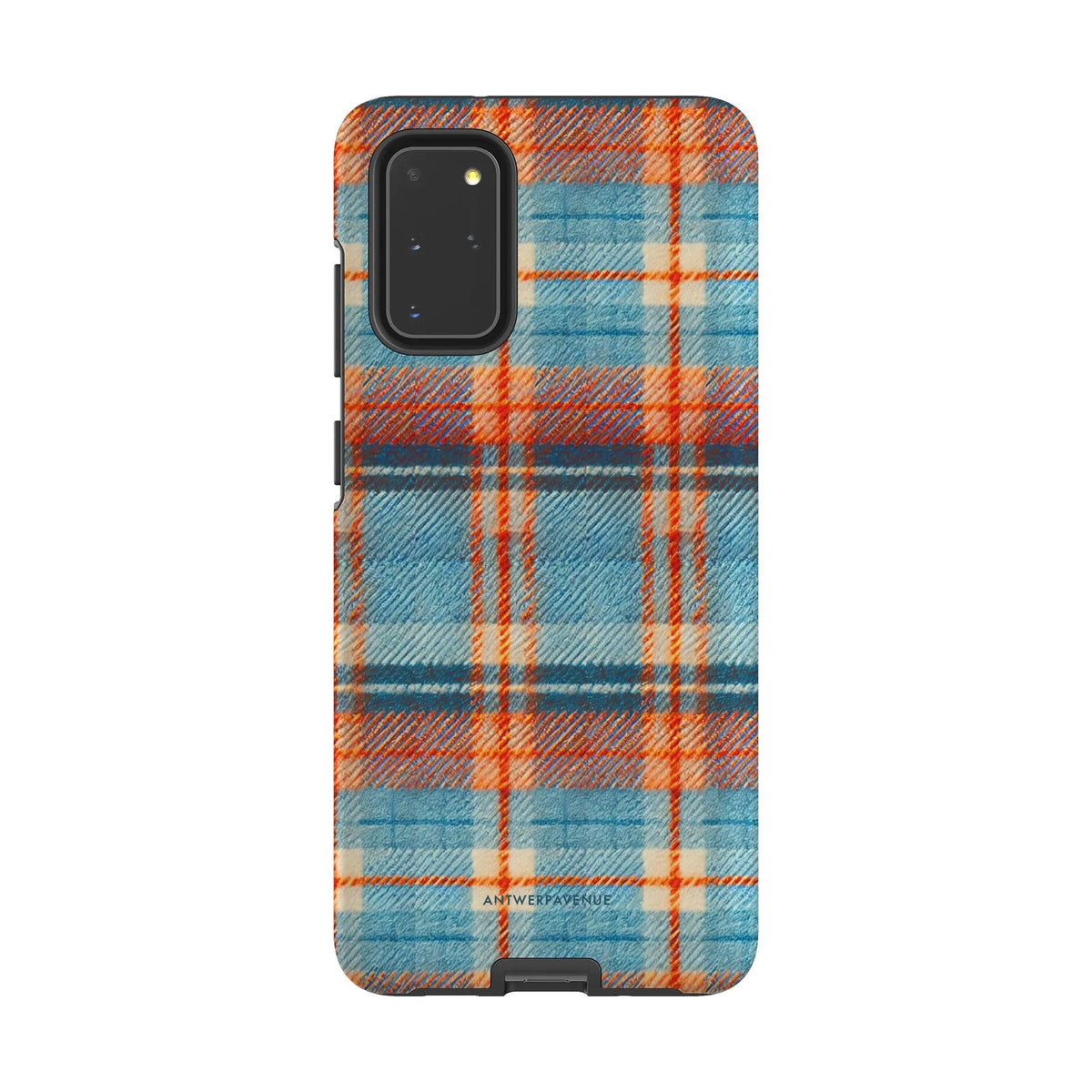 Teal Tartan - Case - Galaxy S20 Plus mockup