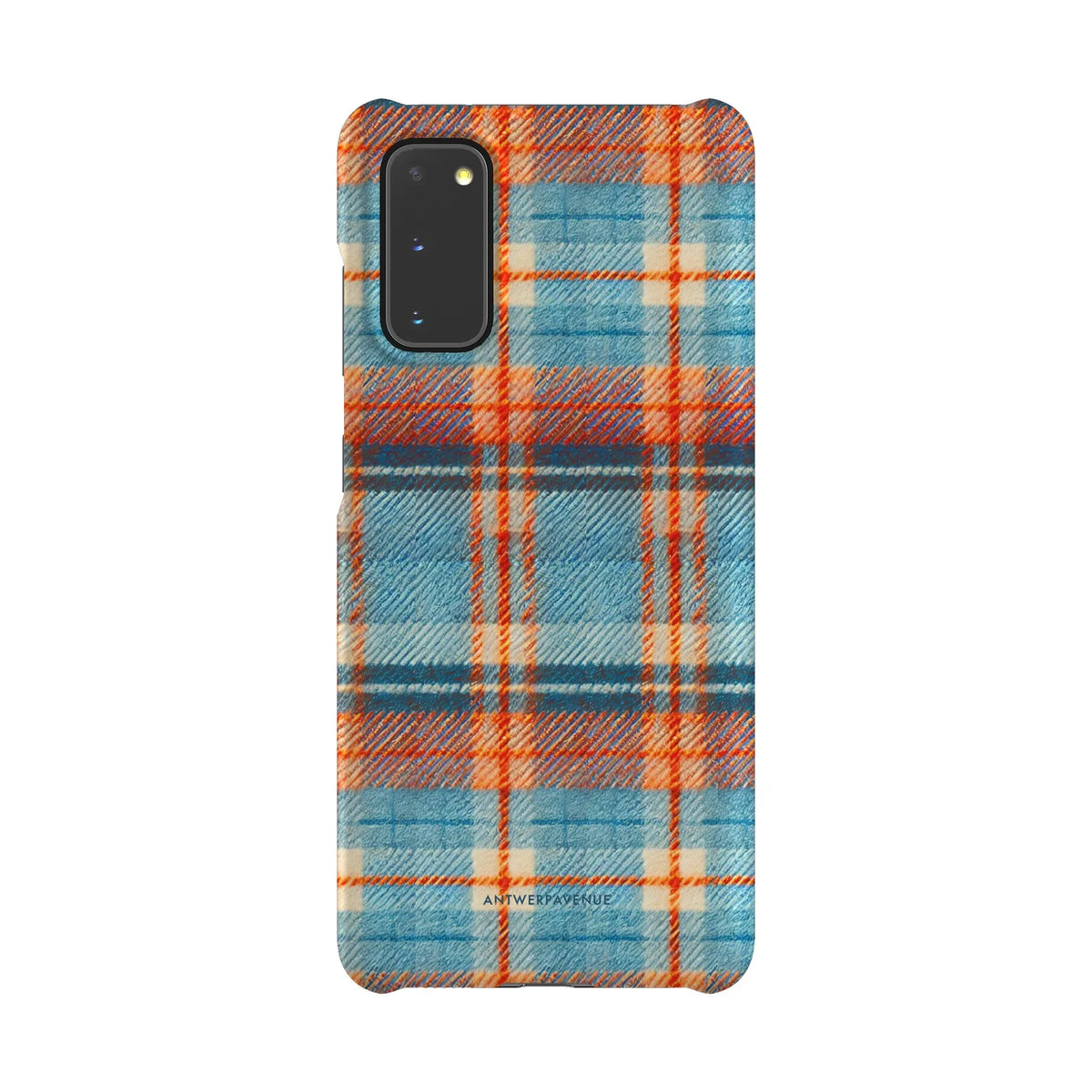 Teal Tartan - Case - Galaxy S20 Snap mockup
