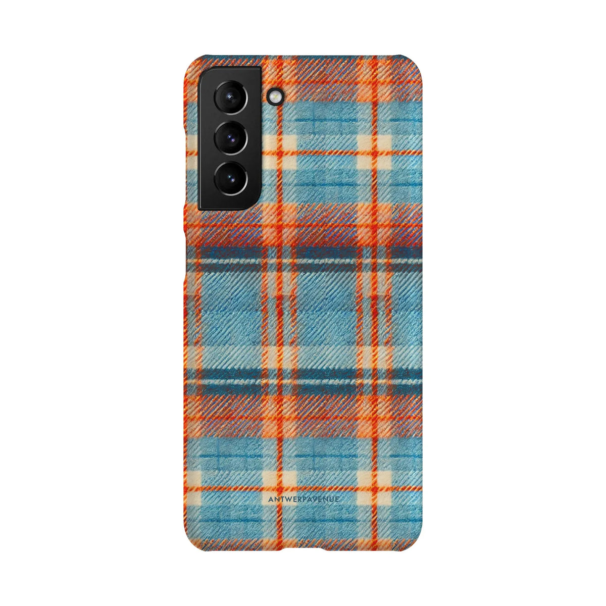 Teal Tartan - Case - Galaxy S21 Snap mockup