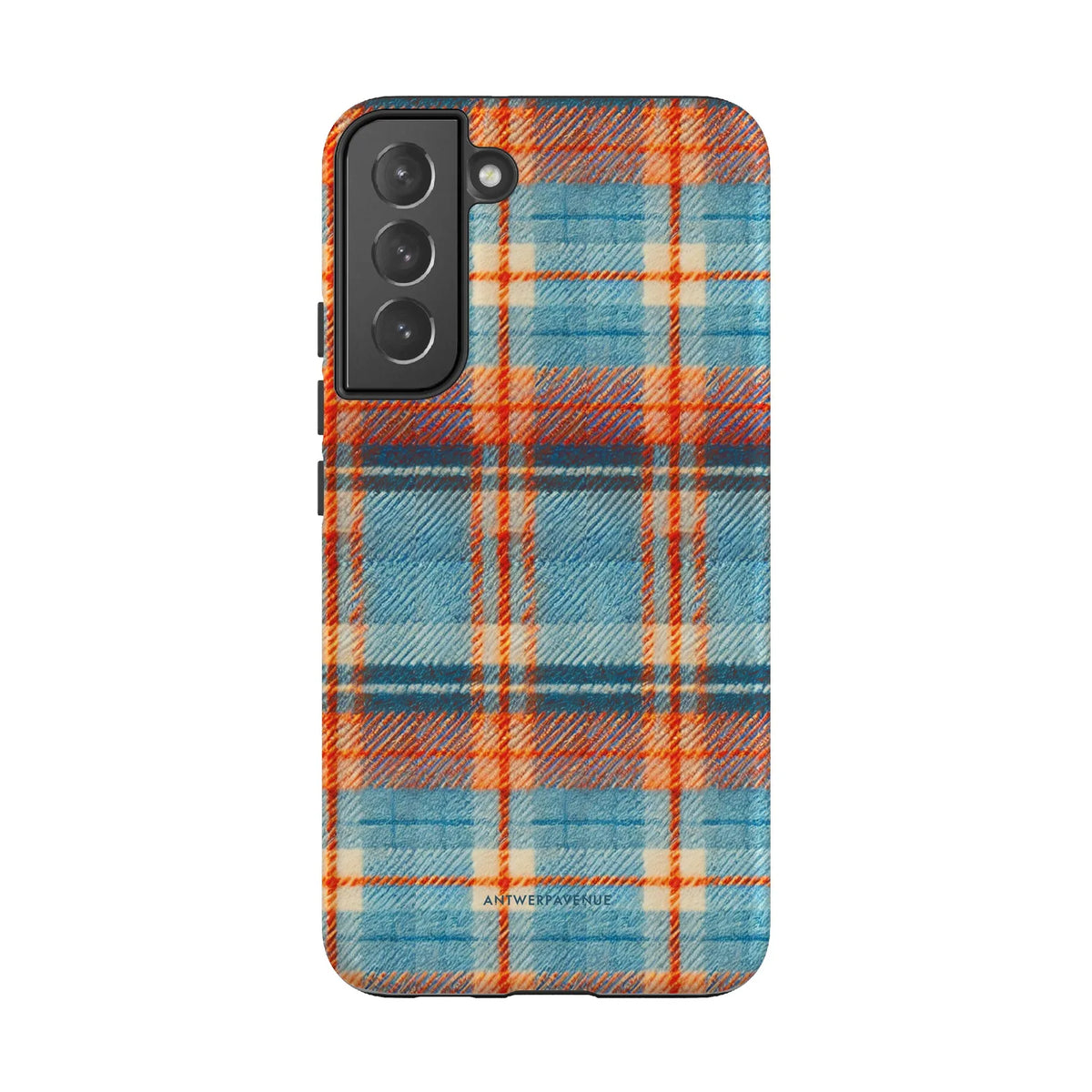 Teal Tartan - Case - Galaxy S22 Plus mockup