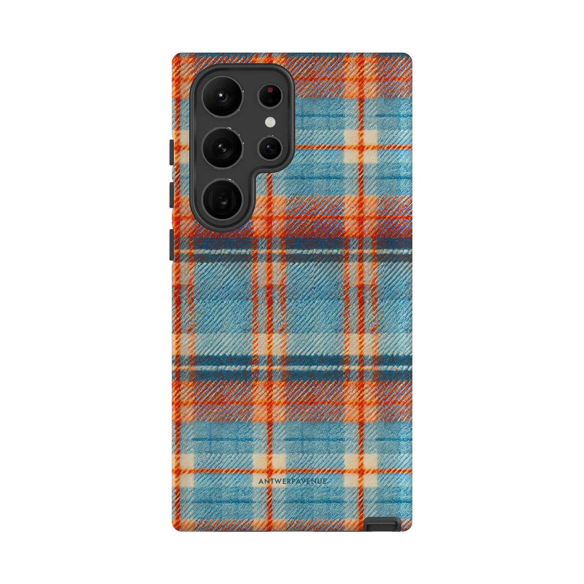 Teal Tartan - Case - Galaxy S23 Ultra mockup