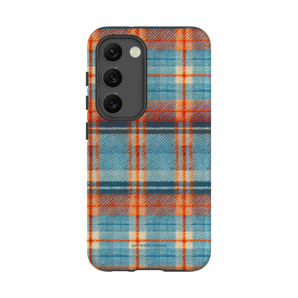 Teal Tartan - Case - Galaxy S23 mockup