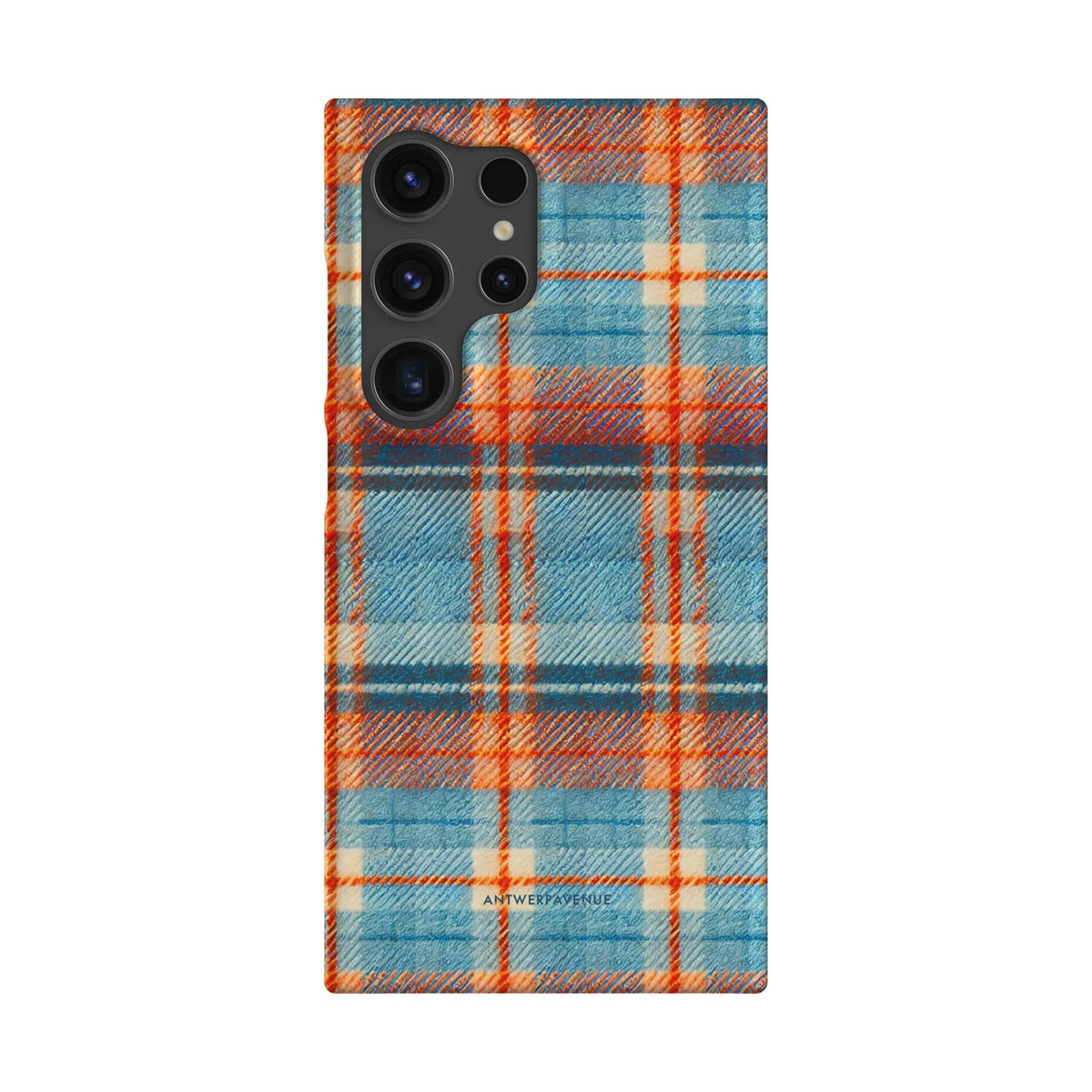 Teal Tartan - Case - Galaxy S24 Ultra Snap mockup