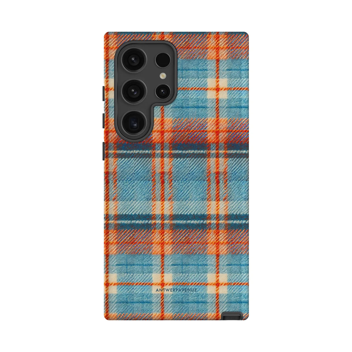 Teal Tartan - Case - Galaxy S24 Ultra mockup