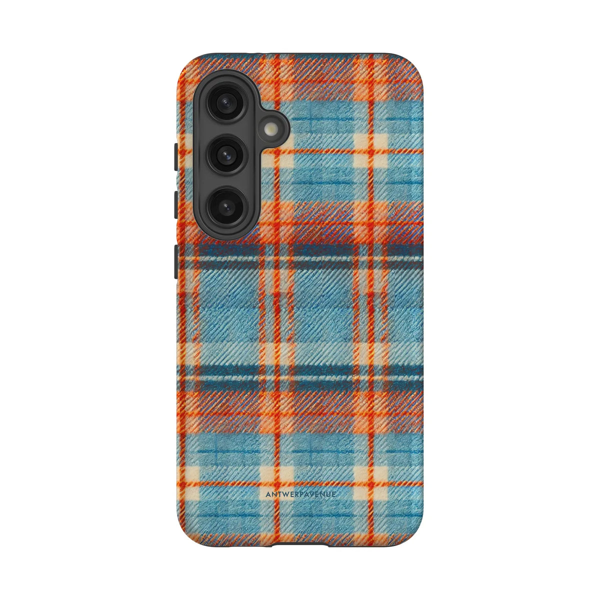 Teal Tartan - Case - Galaxy S24 mockup