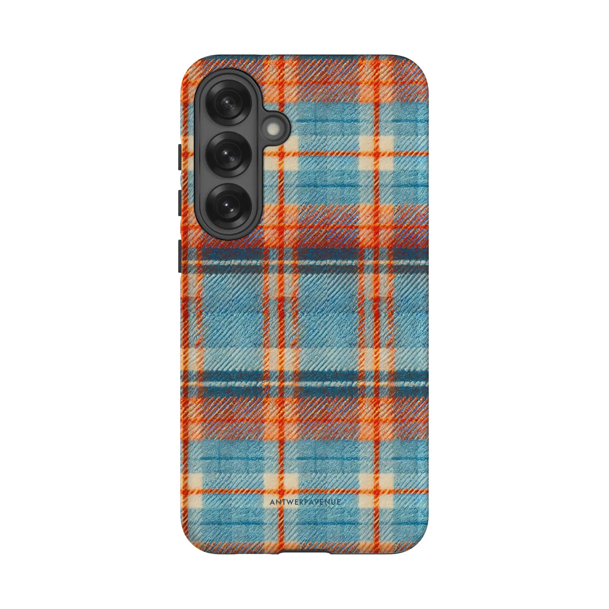 Teal Tartan - Case - Galaxy S25 Plus mockup