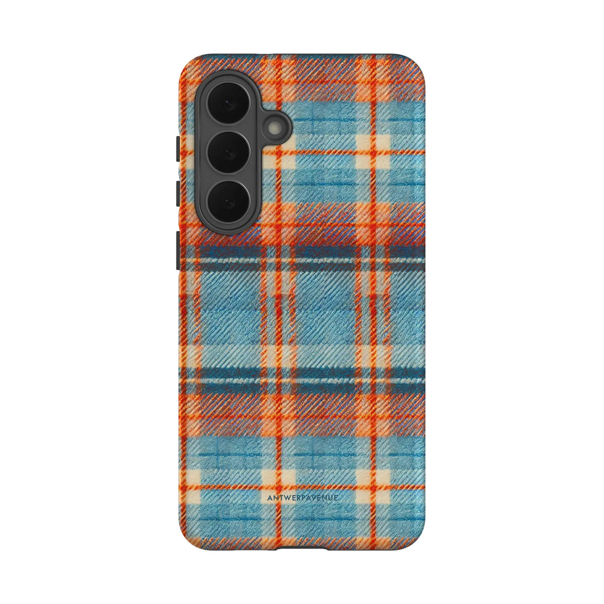 Teal Tartan - Case - Galaxy S26 Plus mockup