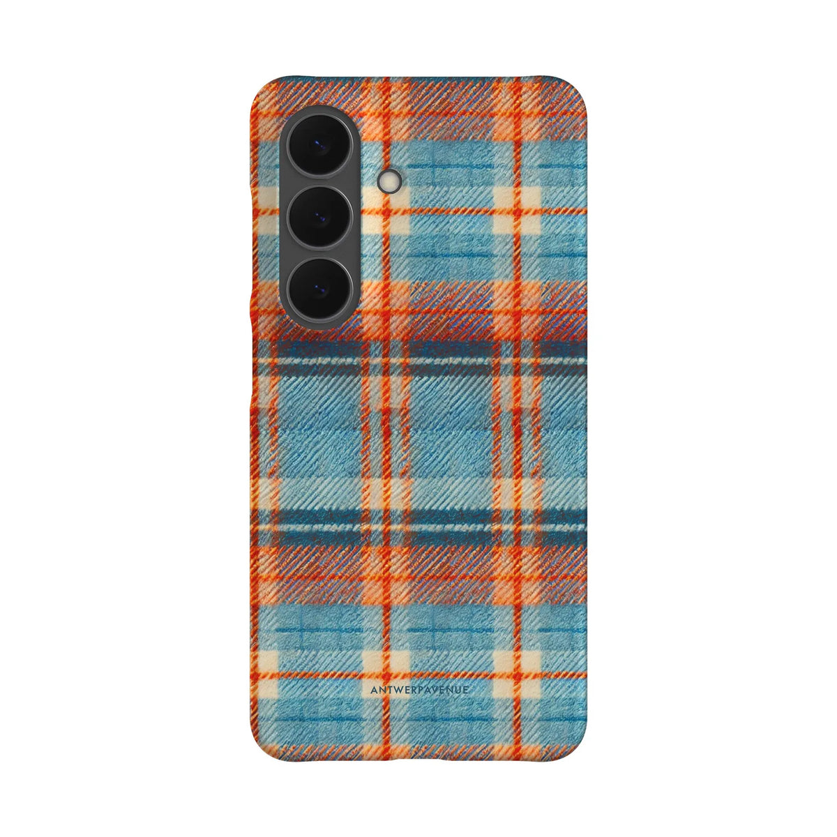 Teal Tartan - Case - Galaxy S26 Snap mockup
