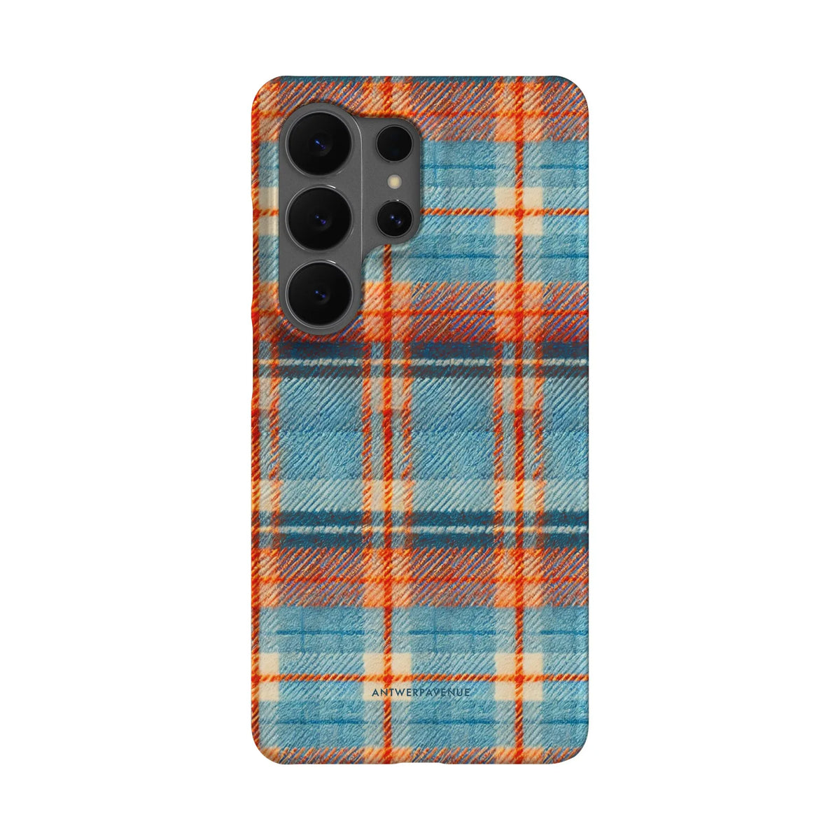 Teal Tartan - Case - Galaxy S26 Ultra Snap mockup