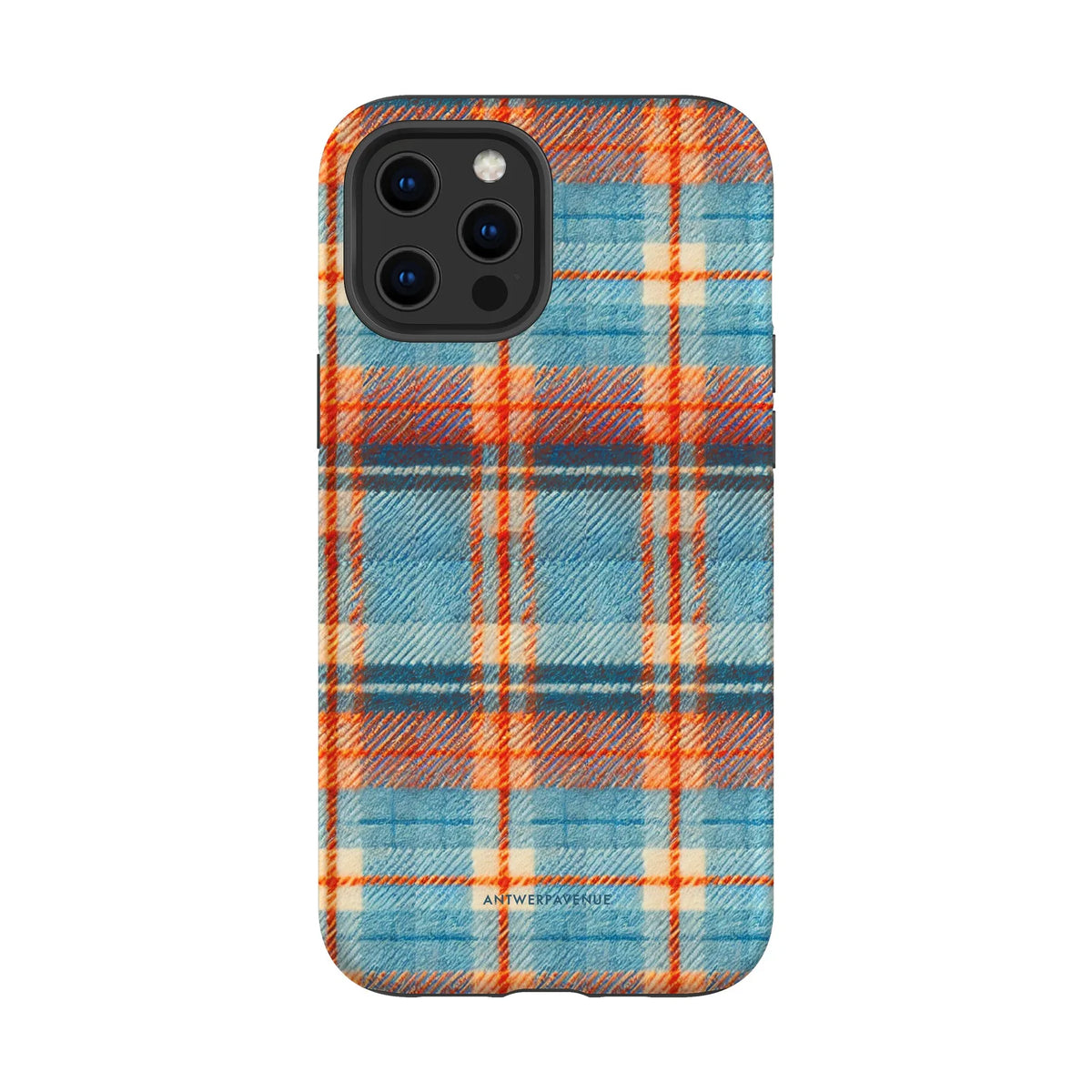 Teal Tartan - Case - iPhone 12 Pro Max mockup