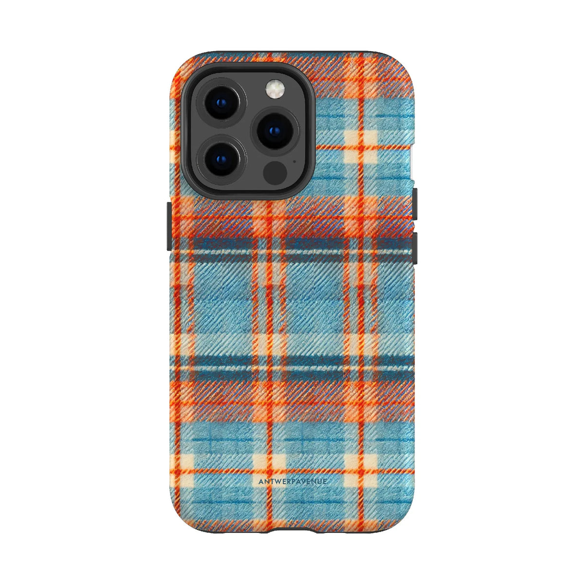 Teal Tartan - Case - iPhone 13 Pro mockup