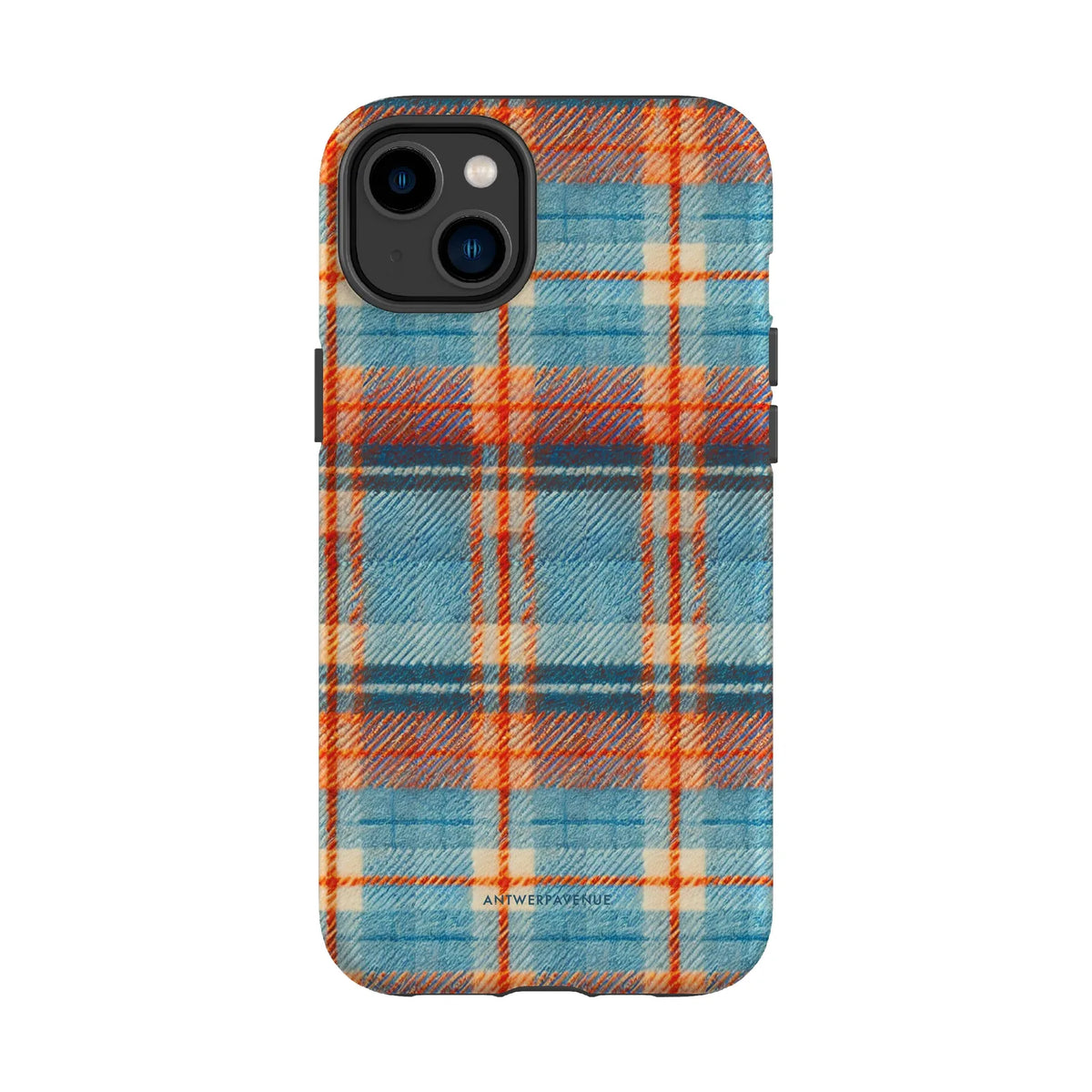 Teal Tartan - Case - iPhone 14 Plus mockup