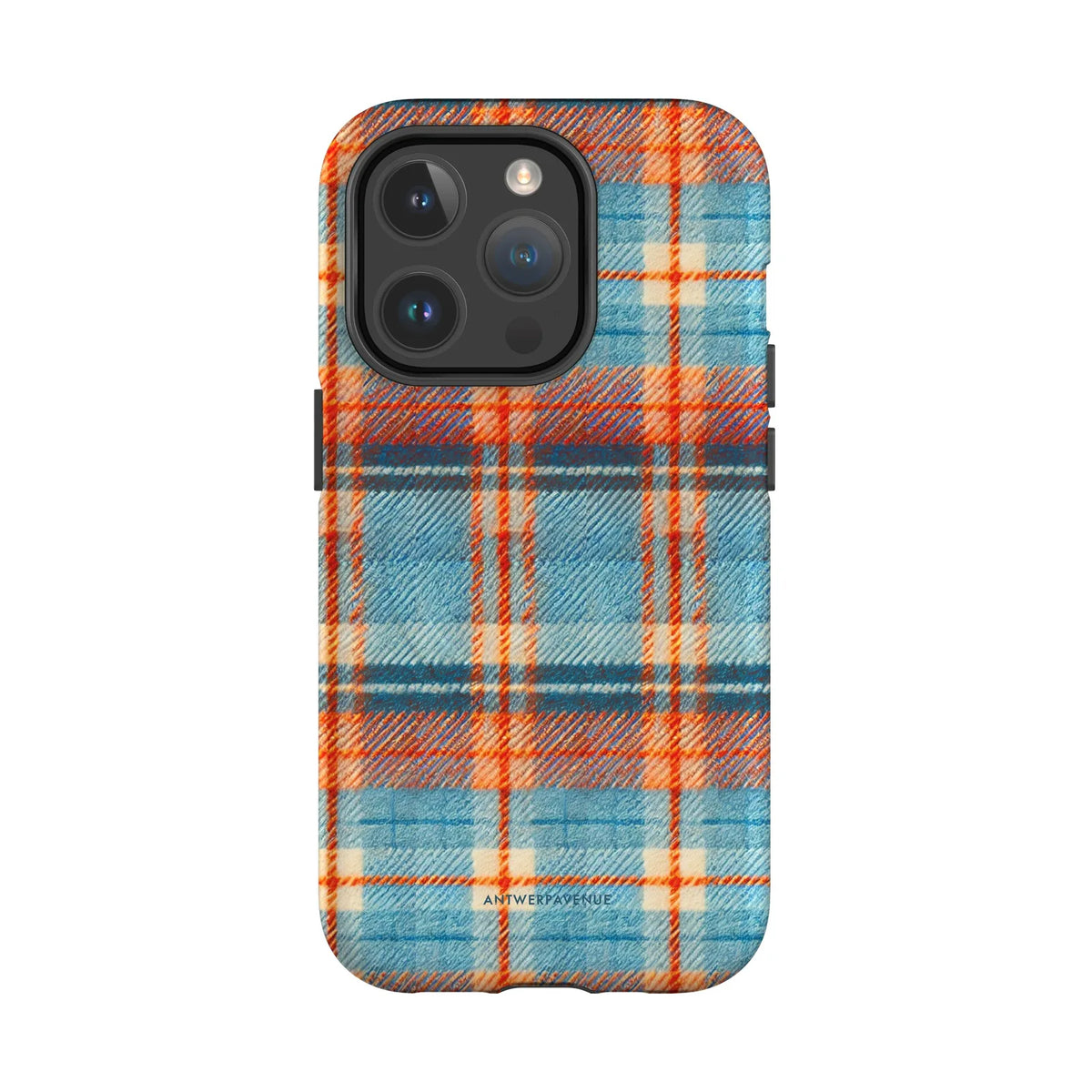 Teal Tartan - Case - iPhone 14 Pro MagSafe mockup