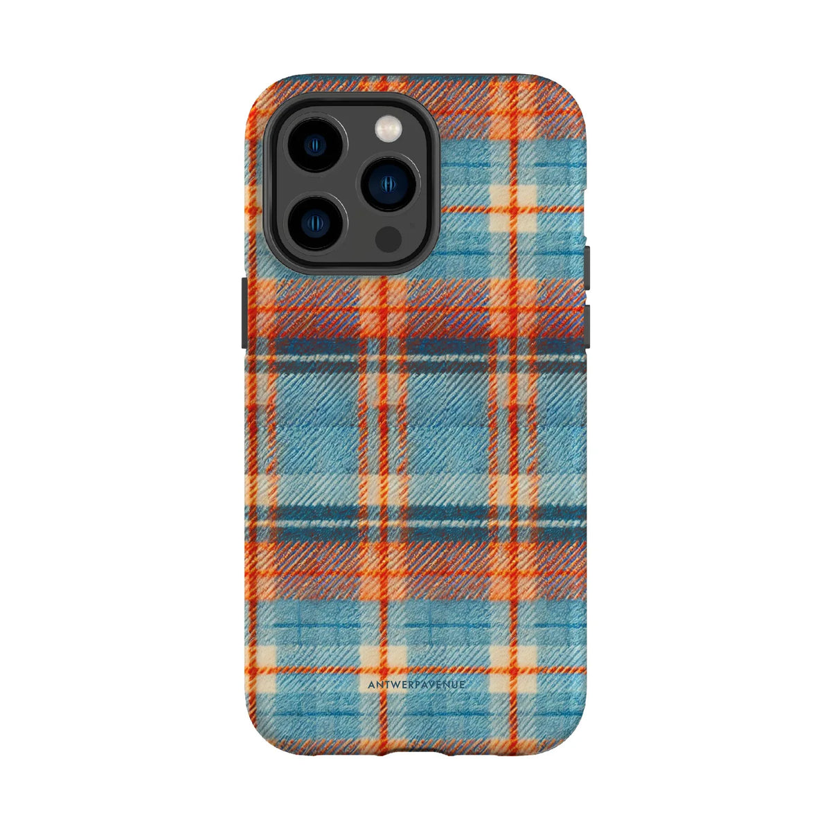 Teal Tartan - Case - iPhone 14 Pro Max mockup