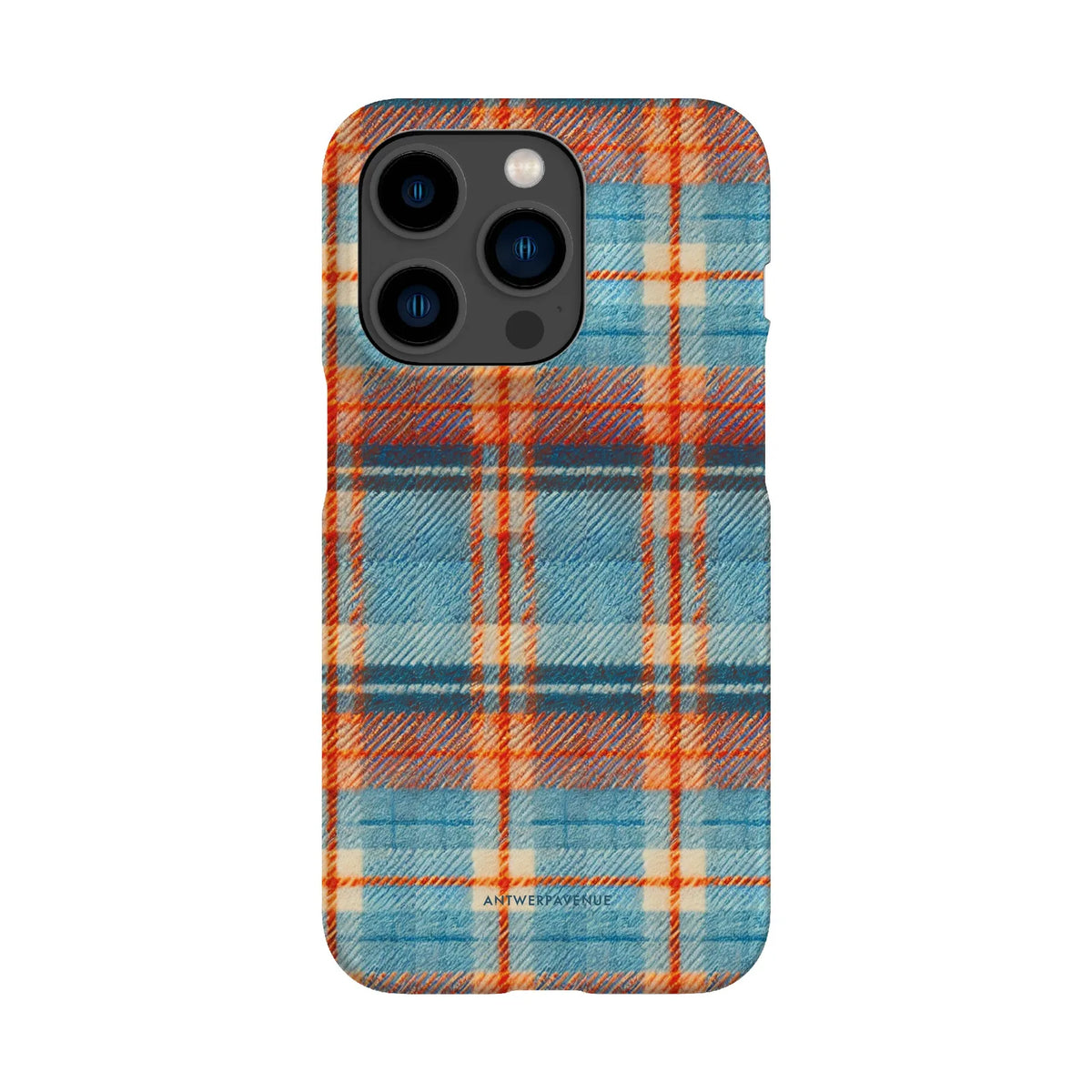 Teal Tartan - Case - iPhone 14 Pro Snap mockup