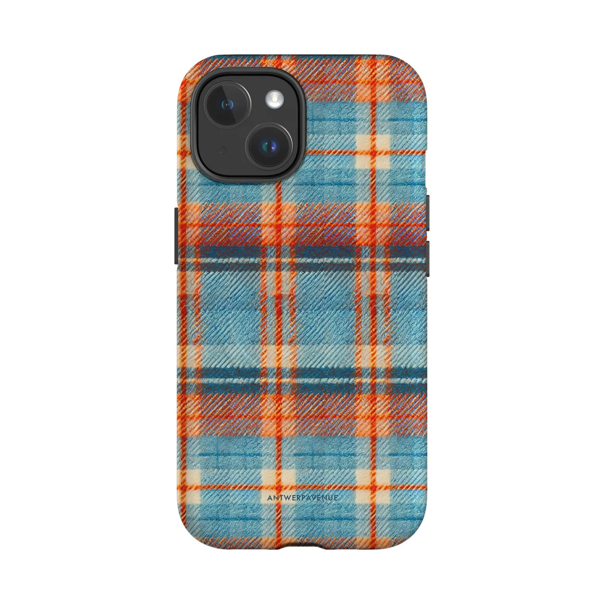 Teal Tartan - Case - iPhone 15 MagSafe mockup