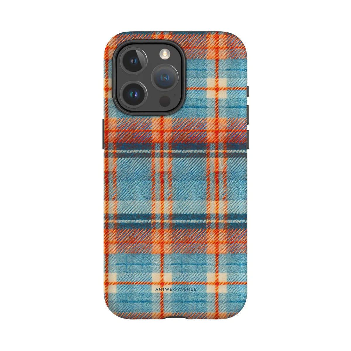 Teal Tartan - Case - iPhone 15 Pro Max MagSafe mockup