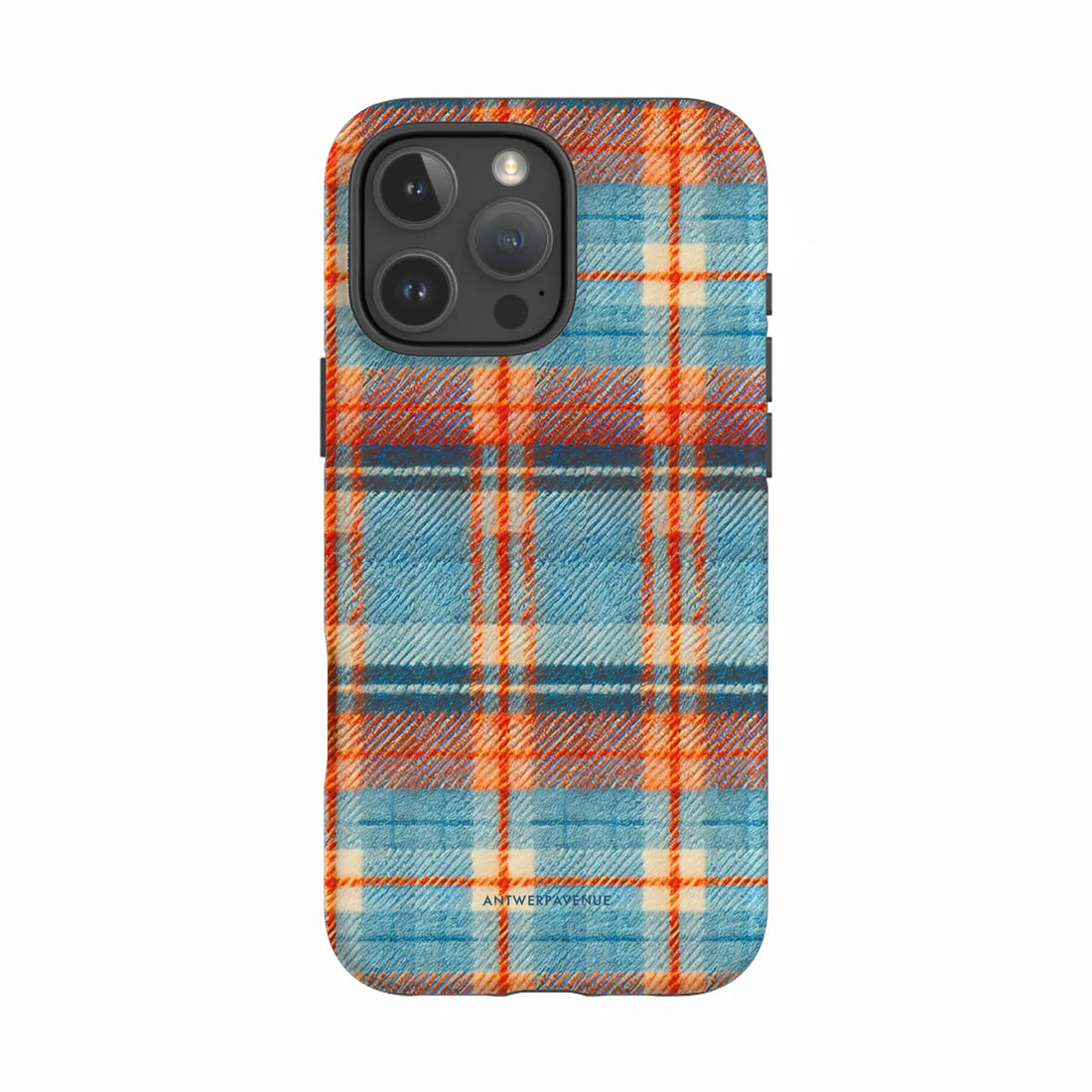Teal Tartan - Case - iPhone 16 Pro Max mockup