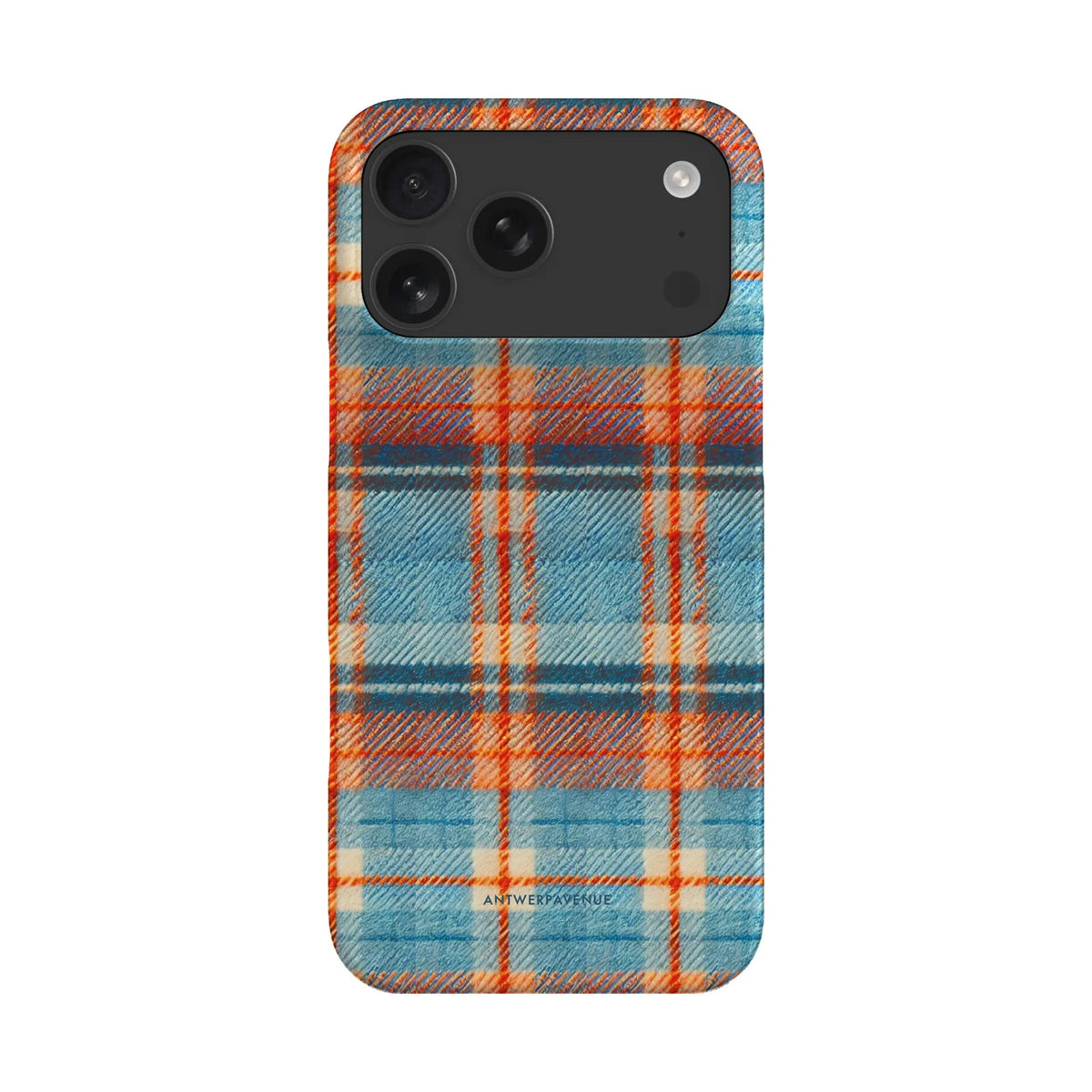 Teal Tartan - Case - iPhone 17 Pro Max Snap mockup