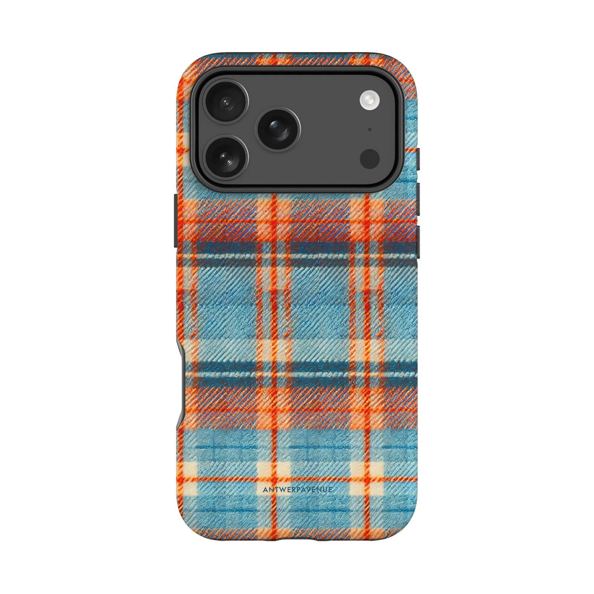 Teal Tartan - Case - iPhone Pro mockup