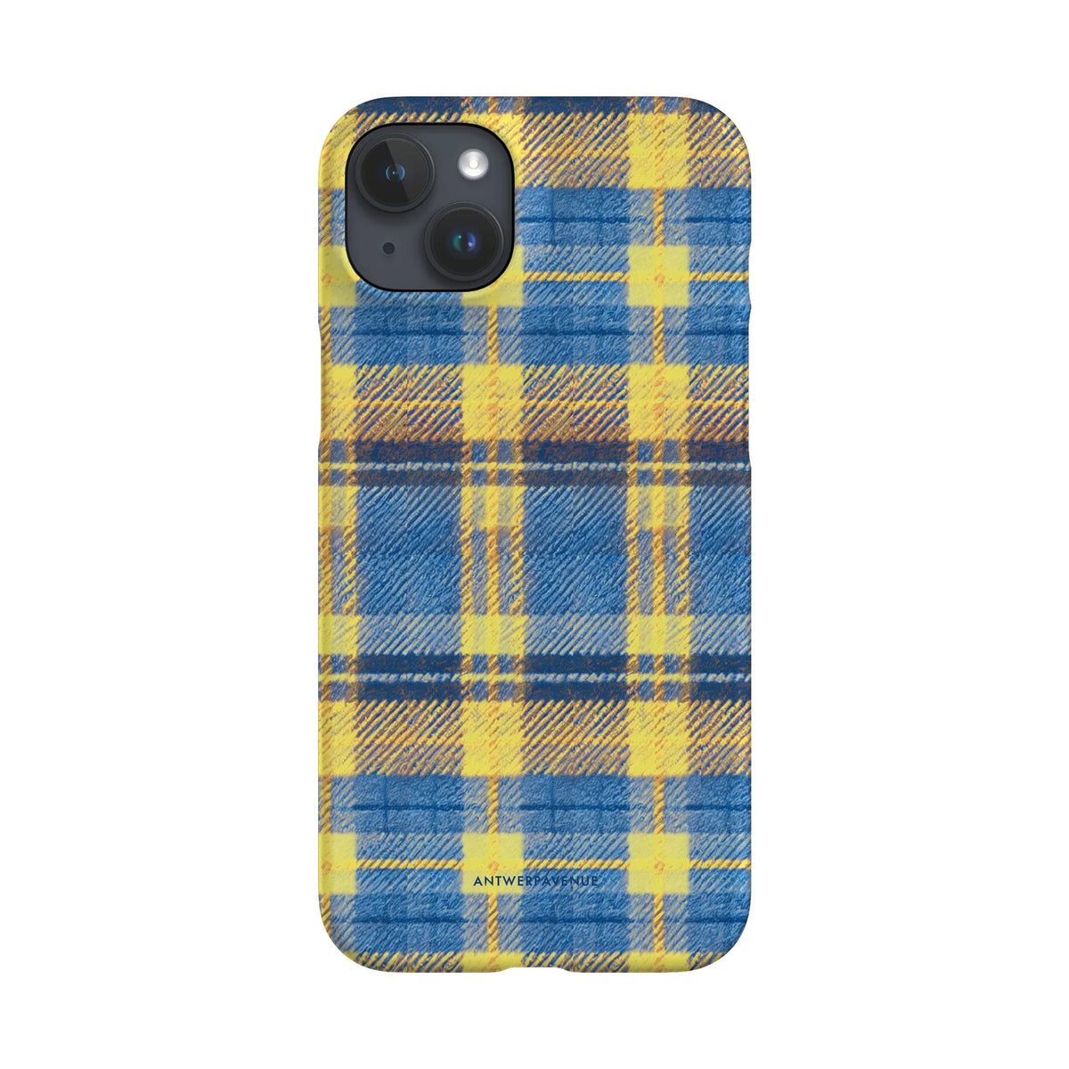 Tartan Glory - Case - iPhone 15 Plus Snap mockup