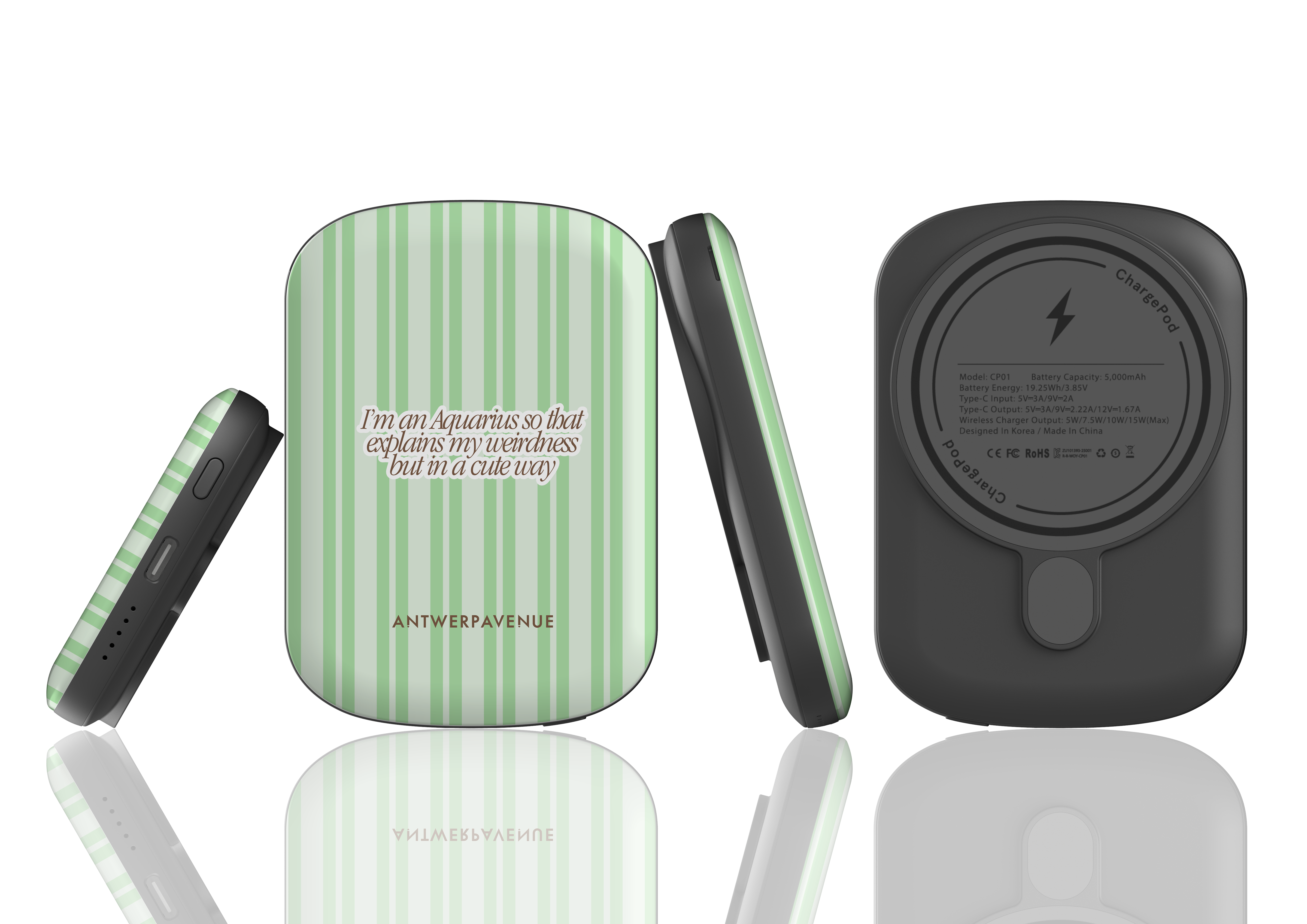 Aquarius - Zodiac Magnetic Power Bank