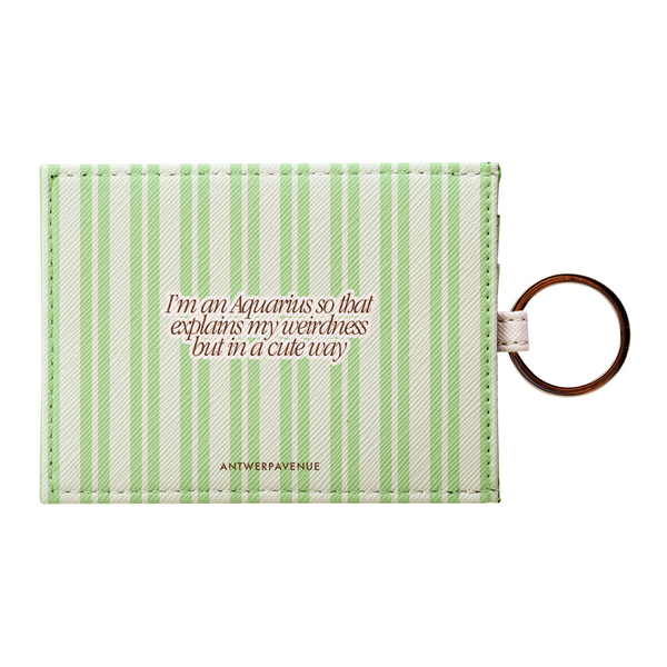 Aquarius - Zodiac Card Holder